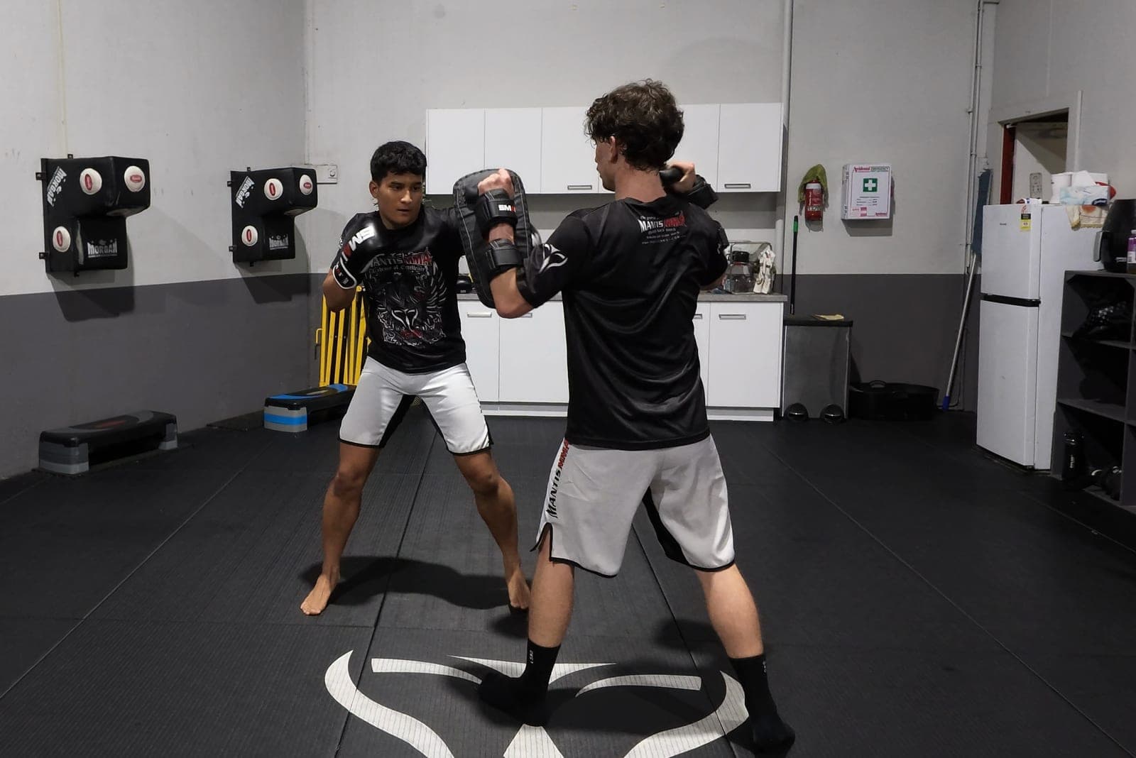 Senior Mantis training at Mantis MMA